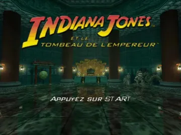 Indiana Jones and the Emperor's Tomb screen shot title